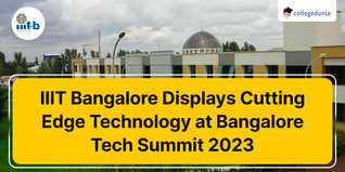 IIIT Bangalore Displays Cutting Edge Technology at Bangalore Tech Summit 2023
